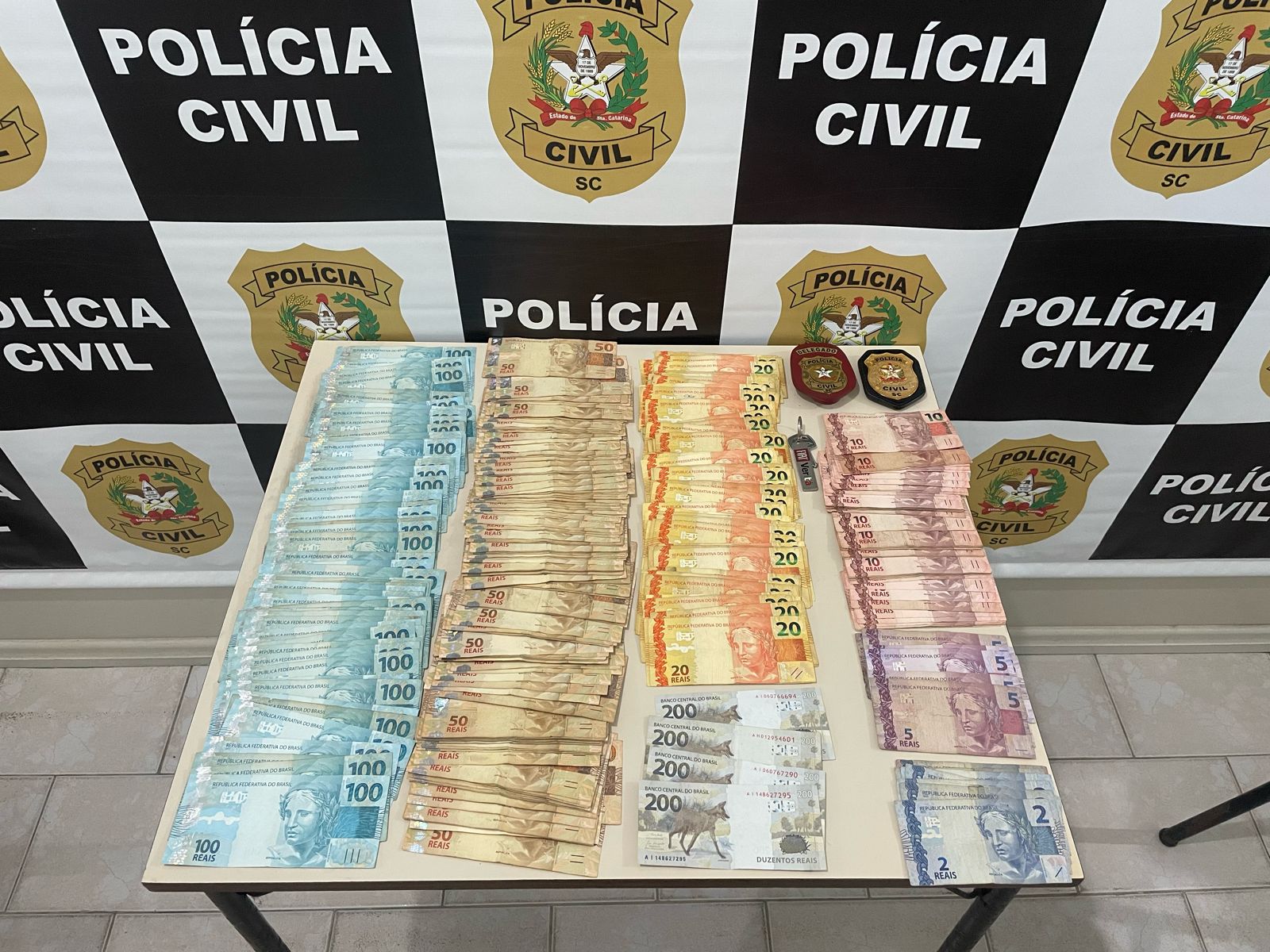 ​Polícia Civil de Papanduva recupera mais de 18 mil reais furtados