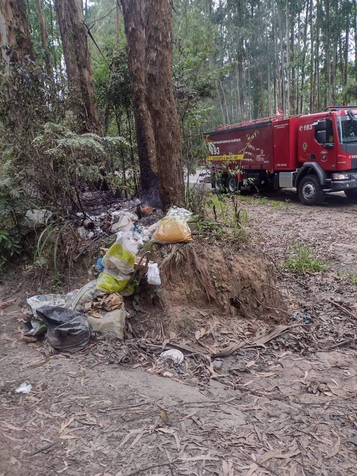 Dois incêndios em vegetação são registrados nos últimos dias, em Itaiópolis